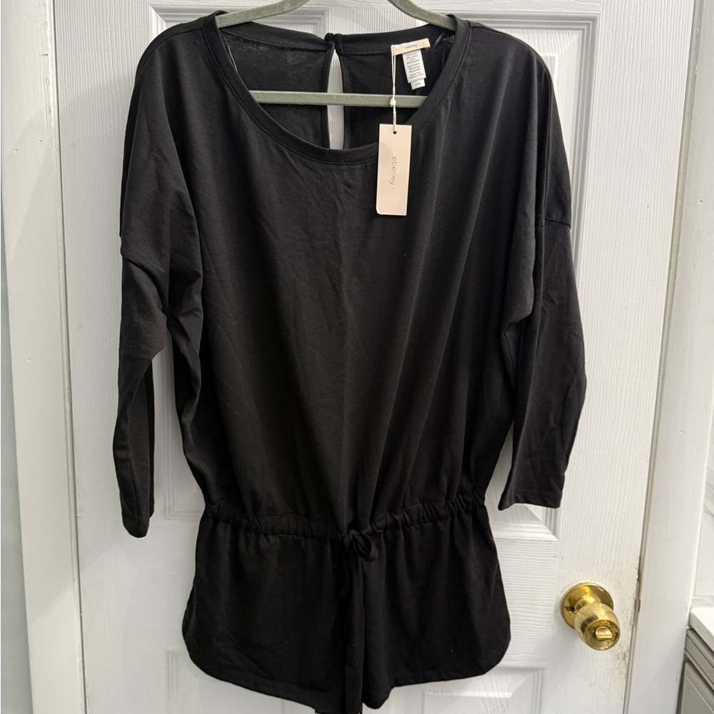 Eberjey Long Sleeve Romper